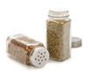 RSVP Endurance Square Glass Spice Bottle- Clear (RSVP SQR-BU)