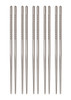 Helen's Asian Kitchen Stainless Steel Chopsticks - 5 Pairs (HIC 97117)