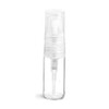 T.M.C. 3 ml Clear Glass Vials with Natural Sprayers & Over-caps - Set of 6 (TMC 4061-24P6)