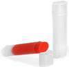 T.M.C. .15 oz Natural Polypropylene Oval Lip Balm Tubes with Caps