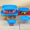 Store or serve in the Lys Square Stackable Bowls