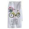 tag Bike Collection - Floursack Dish Towel - Keep Moving (TAG 209198)