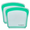 Cuisipro Pack-It Bag Collection - Silicone Reusable Bag- 200ml (6.75oz.) - Set of 2 - Green (BC 74792404)