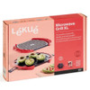 Lékué Microwave Grill XL - 3-4 Servings - Red
