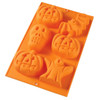 Lékué Creative Pastry Collection - Silicone Halloween Cakelet Mold - 6-Cavity (LK3900106N02M048)