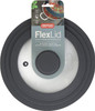 Dexas FlexLid™ - Universal Pan Lid - Glass & Silicone - 9-Inch. (DX GSL85-432M)
