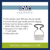 RSVP Endurance® Stainless Steel Collection - Vintage Crinkle Cutter (RSVP V-KUT) Info