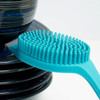 RSVP Silicone Collection Dish Brush - Turquoise (RSVP H2O-DB)