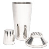 Browne-Halco 3-Piece Stainless Cocktail Shaker (BC 57508)