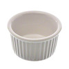 Browne Foodservice 2.5-Ounce White Ribbed Porcelain Ramekin (BC 564003W)