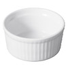 Browne Foodservice 5-Ounce White Ribbed Porcelain Ramekin (BC 564021W)