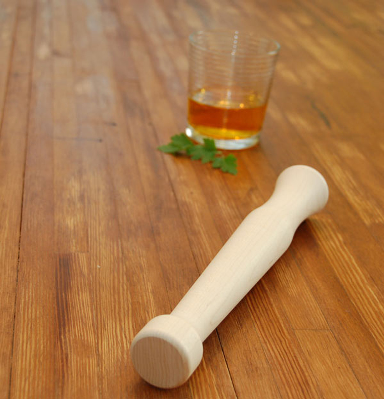 Fletchers' Mill Cocktail Muddler - 7" - Maple (FM MUDDLER2)