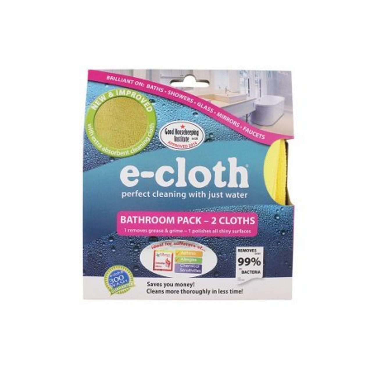 e-cloth Bathroom Pack - 2 Cloths