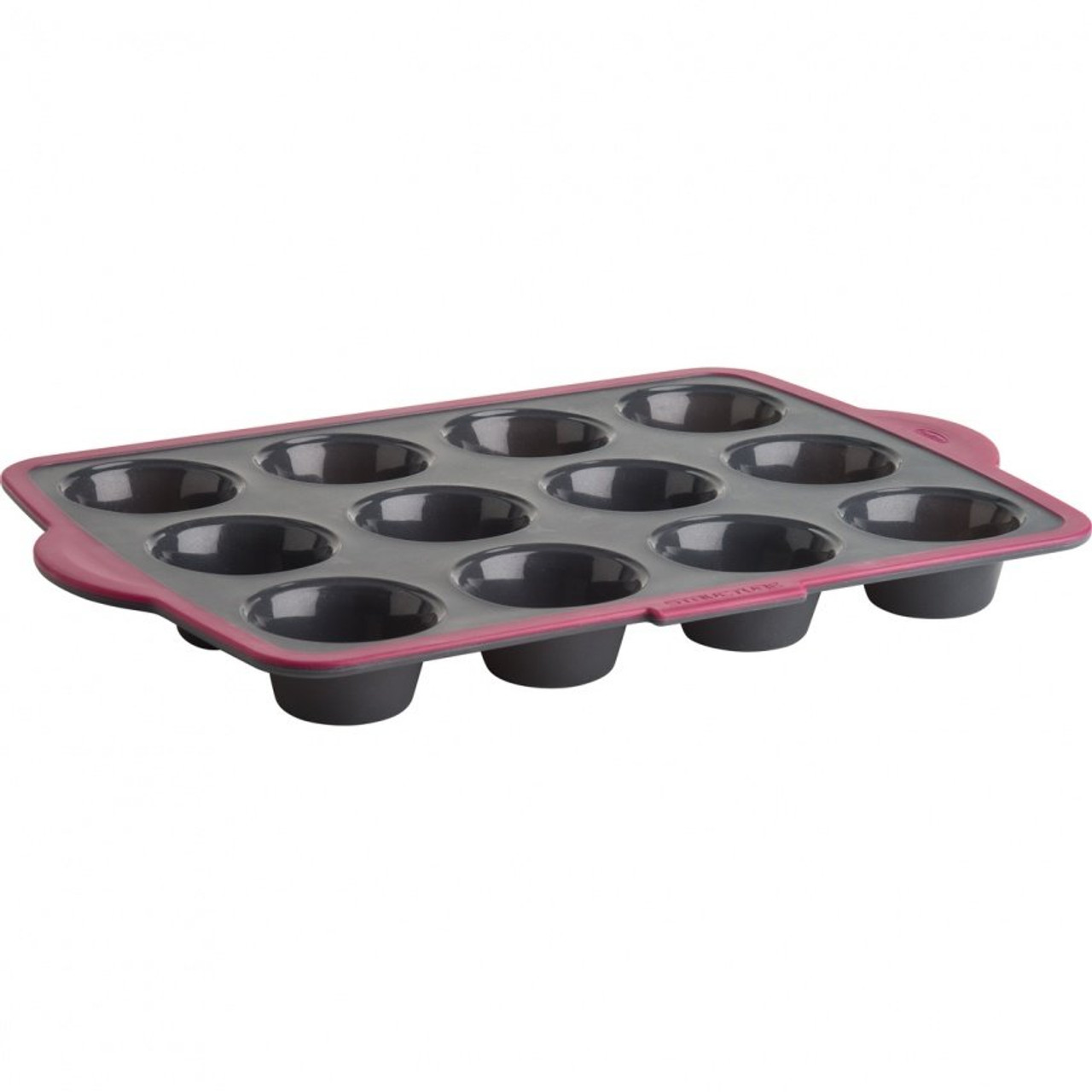 Trudeau Structure Silicone Pro Standard Muffin Pan, 12 Cavity