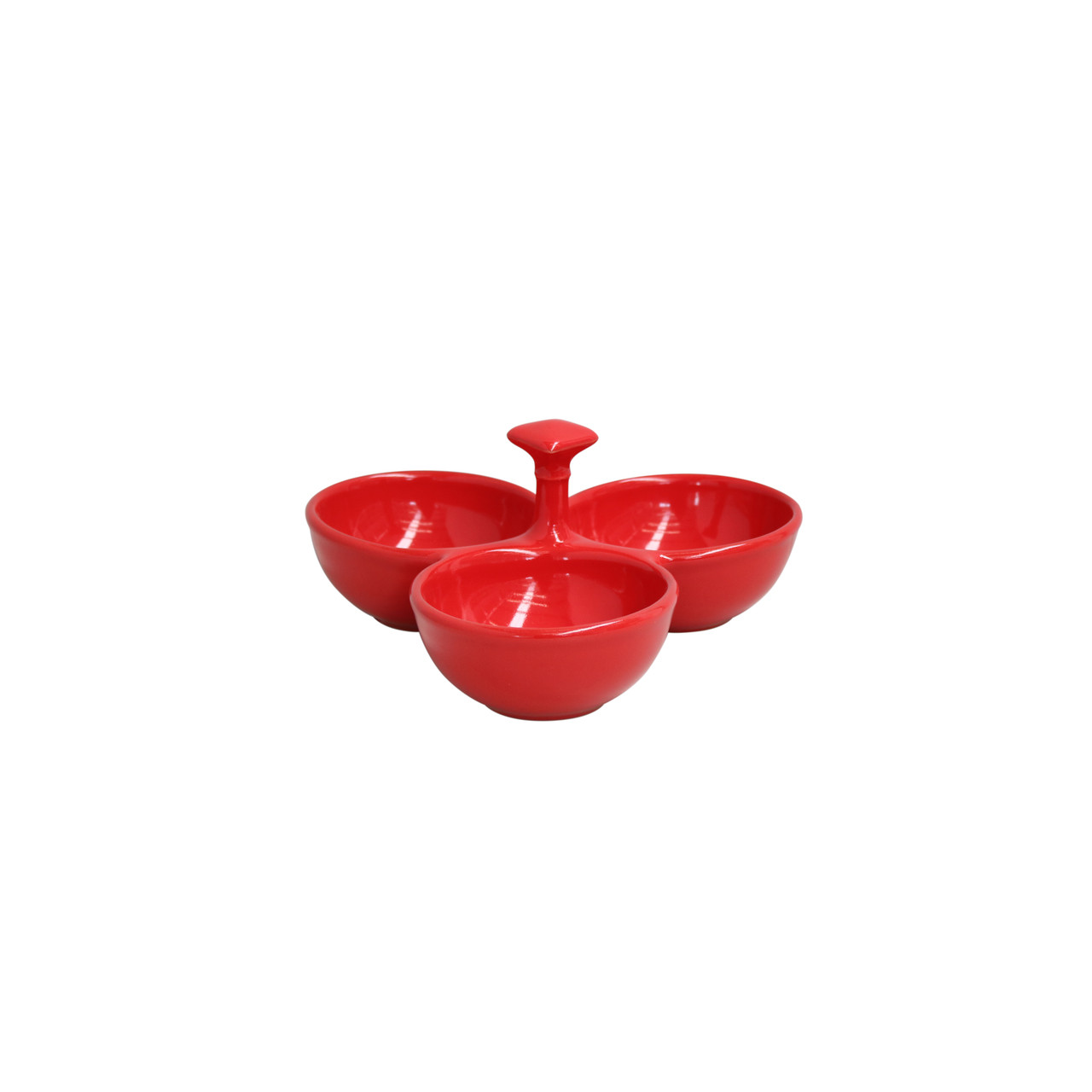 Casafina Cook and Host 3-Section Server - Red (CF SS231-RED)