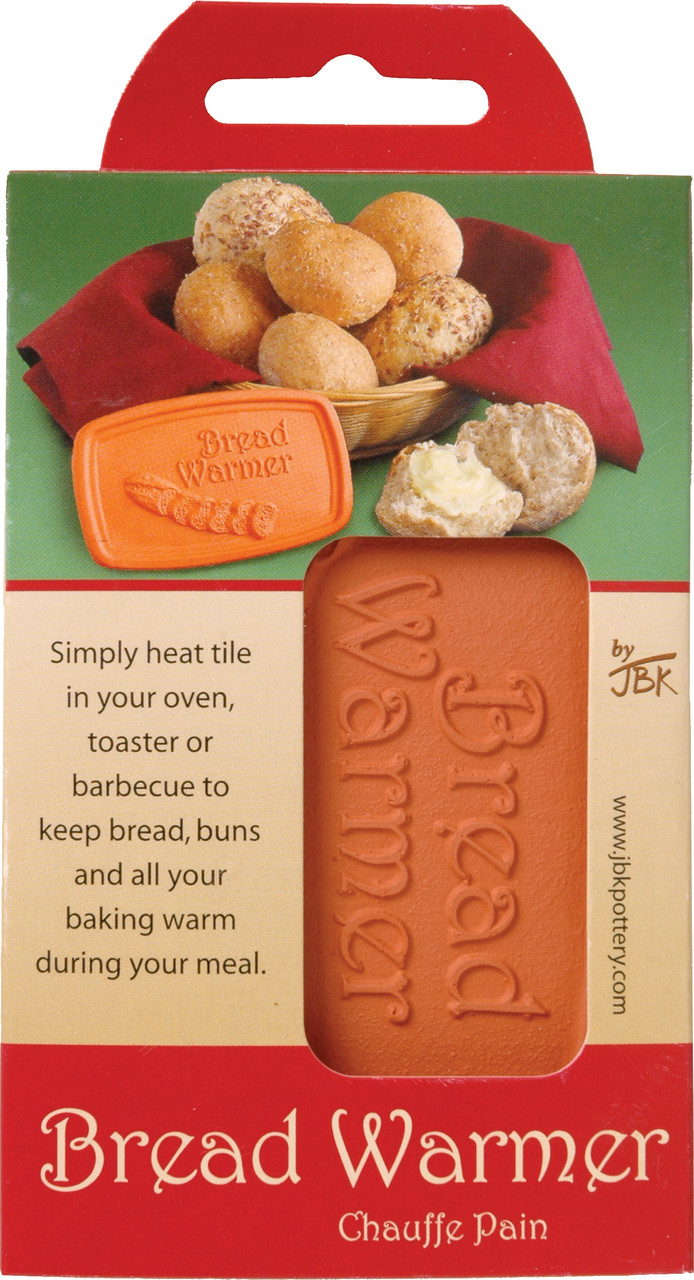 JBK Pottery Ceramic Bread Warmer (HIC 10152)
