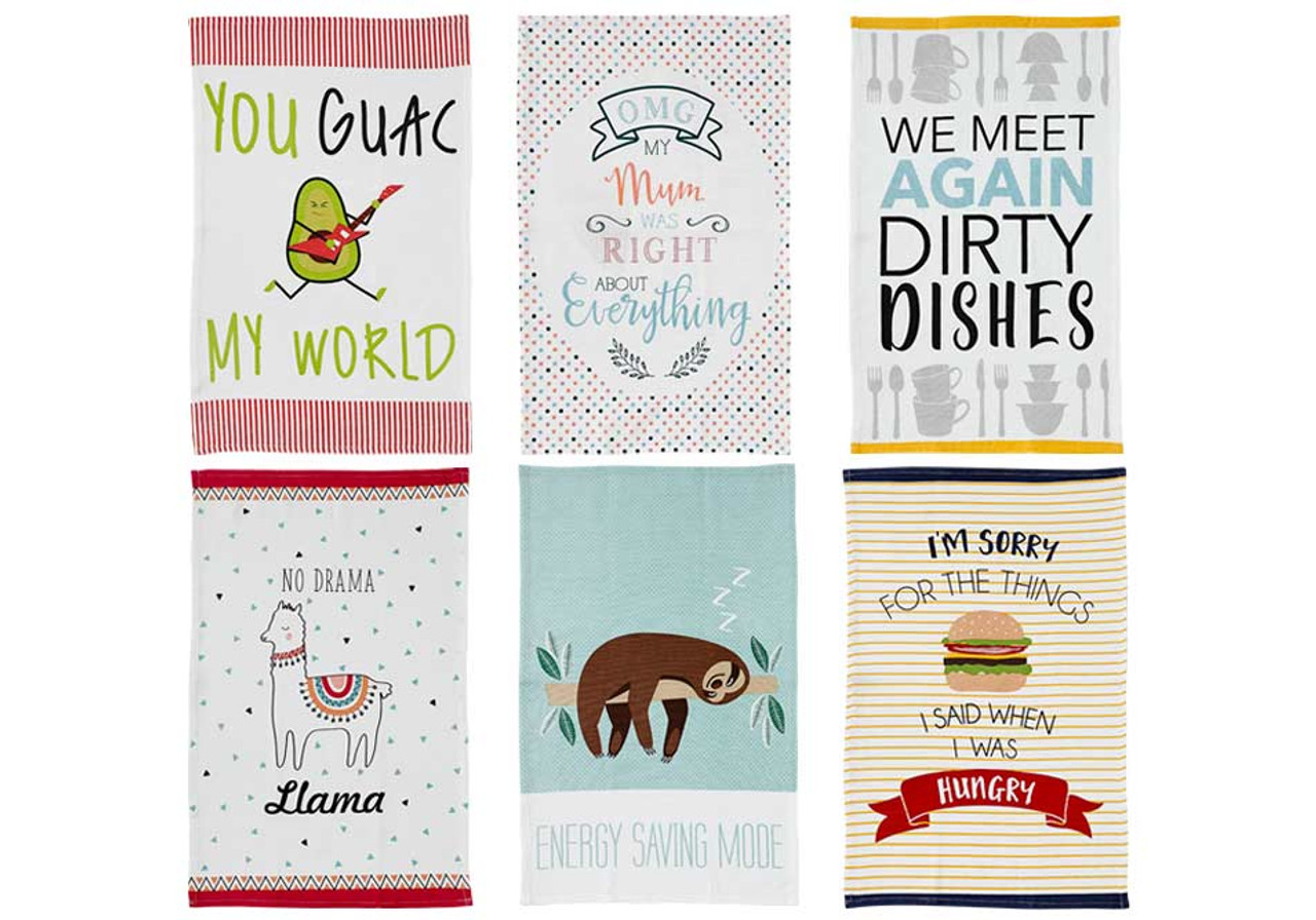 Ladelle Novelty Kitchen Towel Collection 