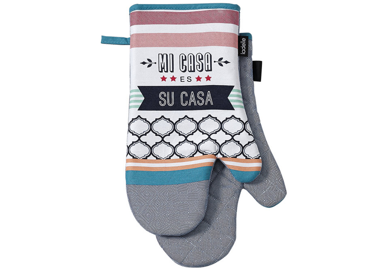 Ladelle Mi Casa Collection - Oven Mitt - Set of 2 (LD 48085)