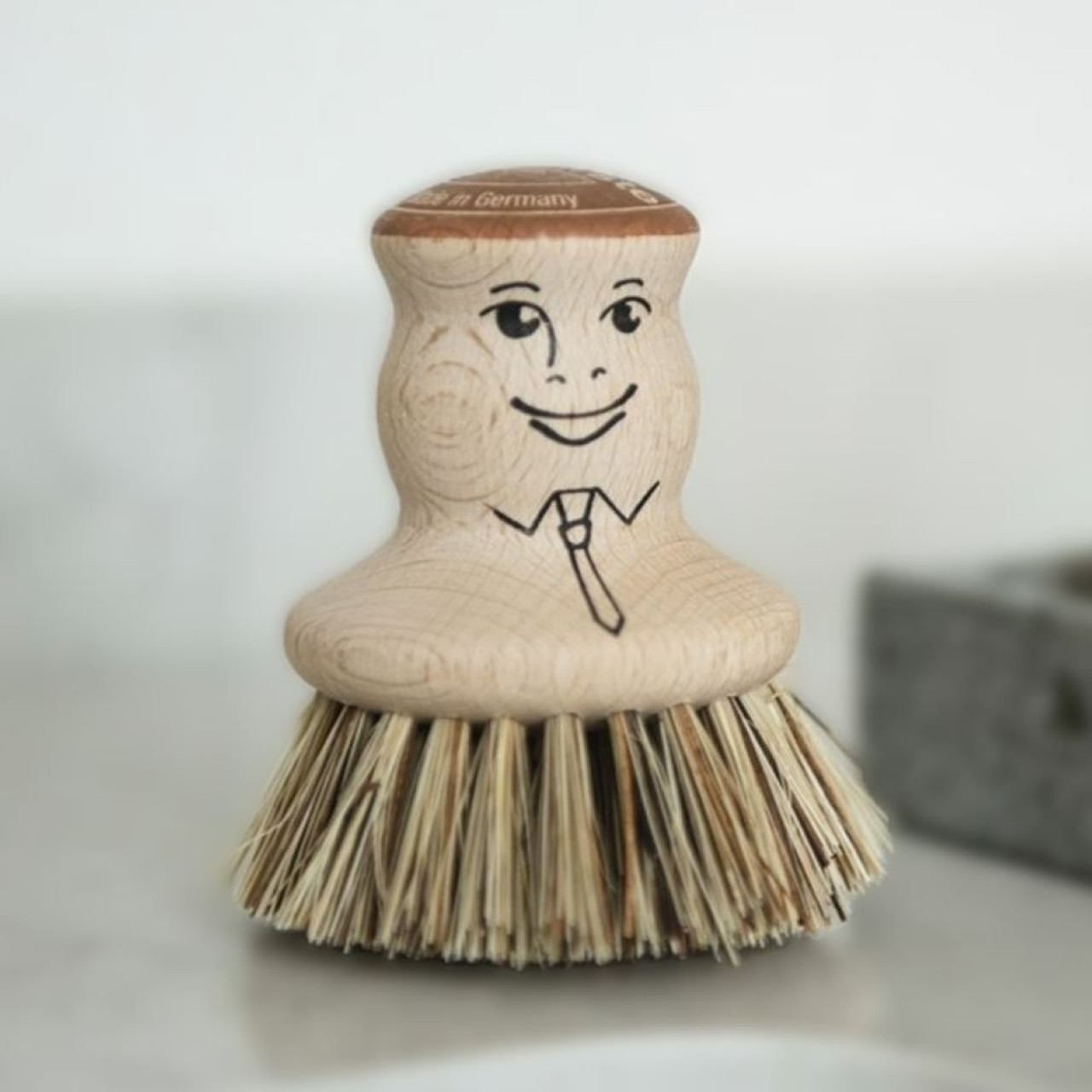 He will make you grin while cleaning the grime! 