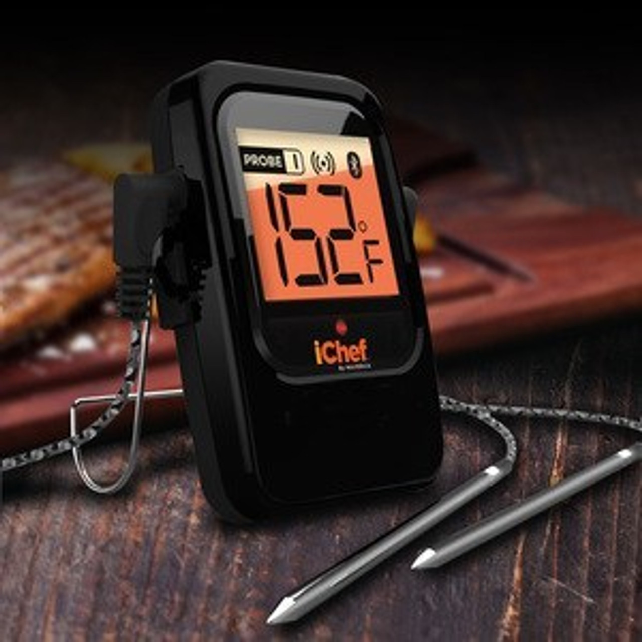 Maverick Housewares Oven-Chek Gourmet Roasting Thermometer, Silver