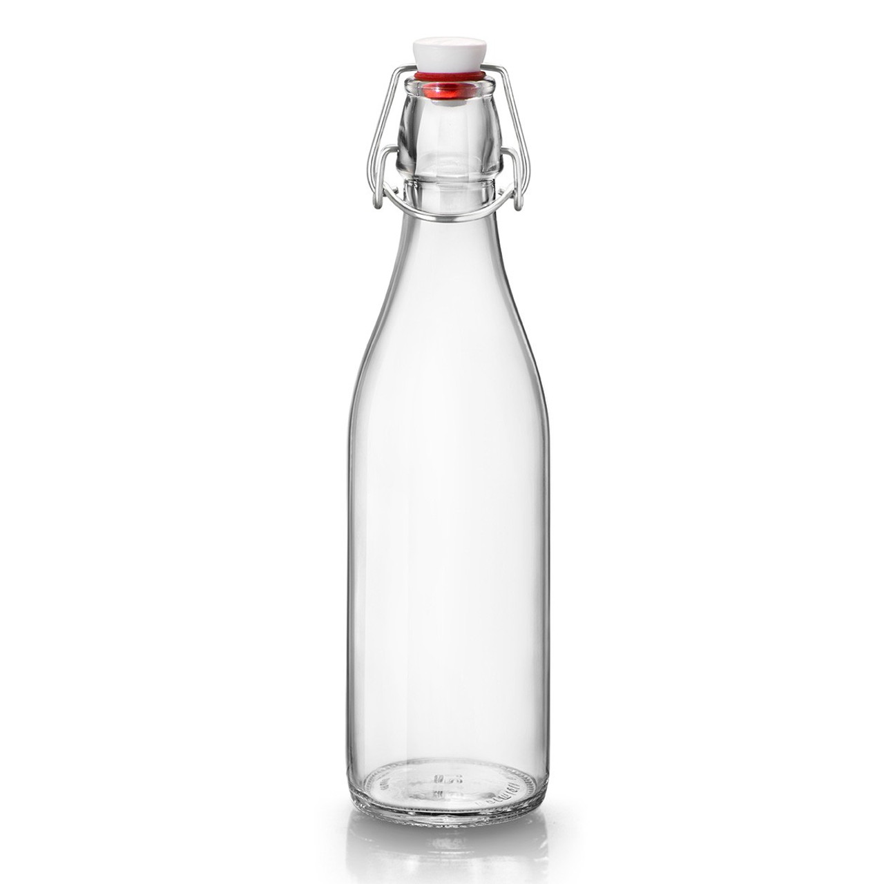 Giara Clear Bottle w/ Hermetic Top, 1 Liter