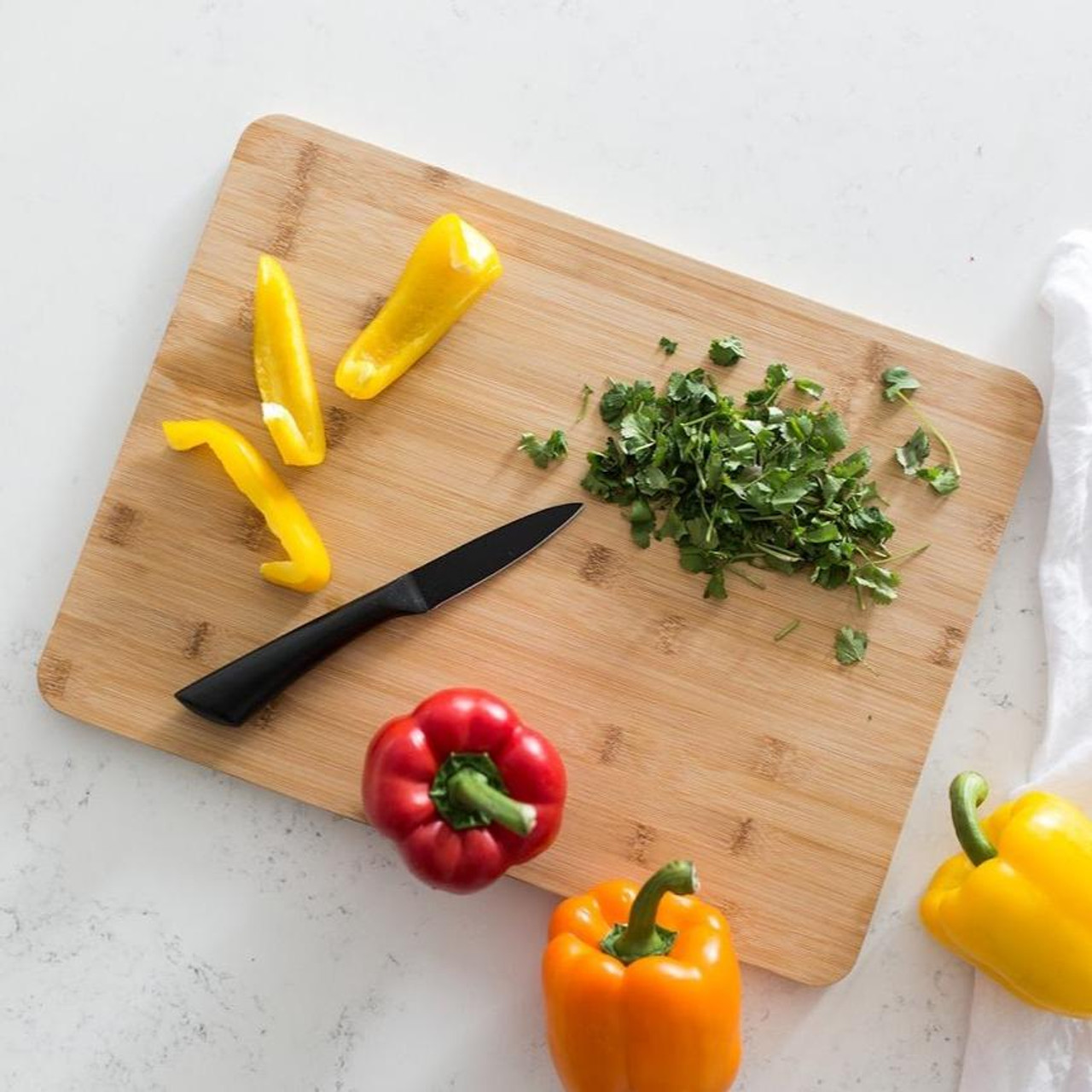 Sustainably chop veggies! 