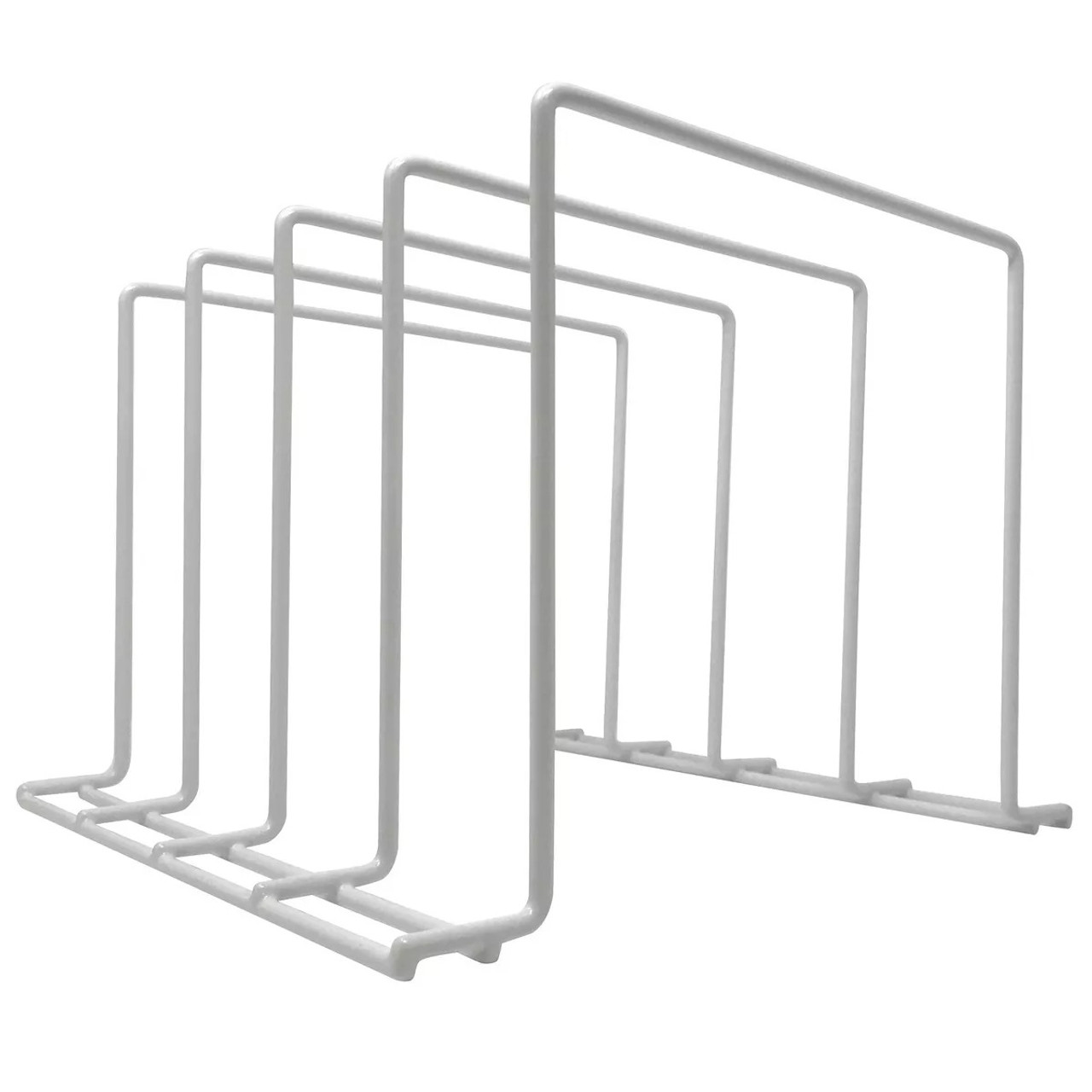 Better Houseware Storage Collection - 4-Section White Multi-Purpose Organizer (BH 1493)