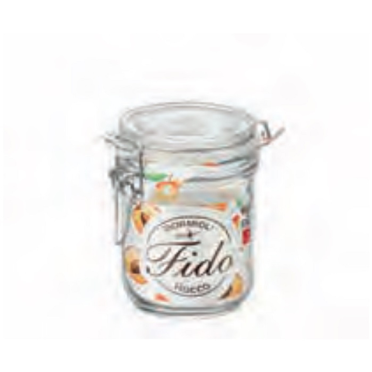 Bormioli Rocco Fido Cylinder Collection - Fido Jar - 0.62 Liter (21 ounce)  - Clear