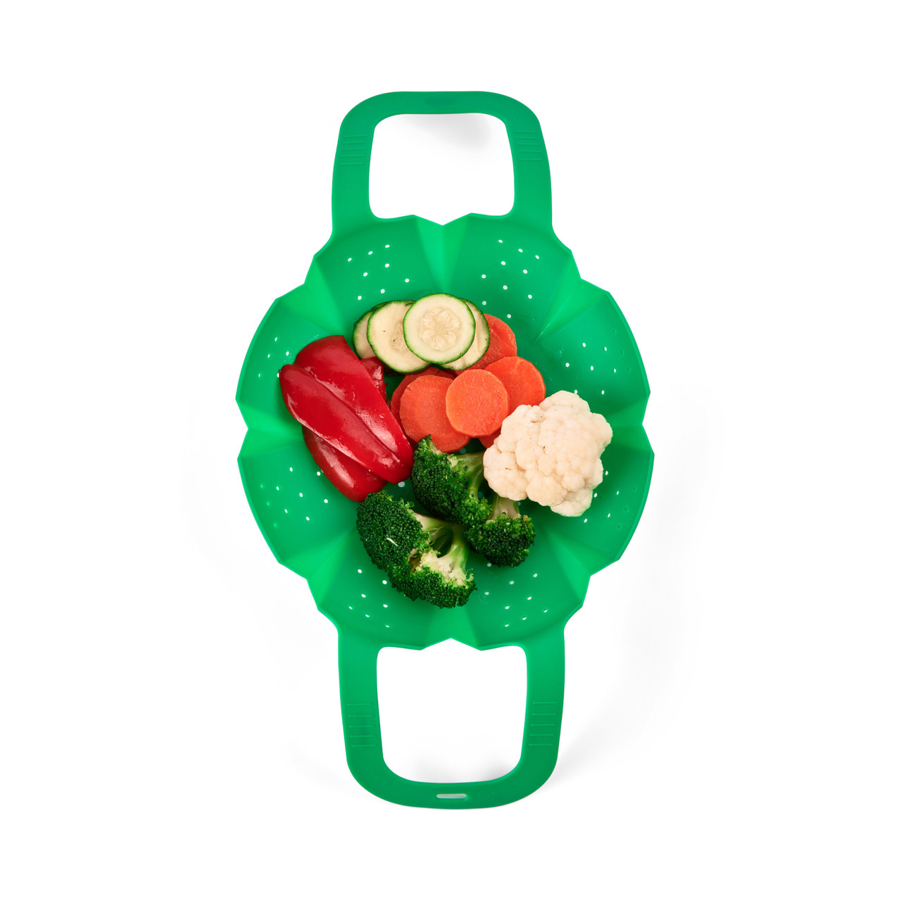 Cuisipro Silicone Vegetable Steamer, Green : Target