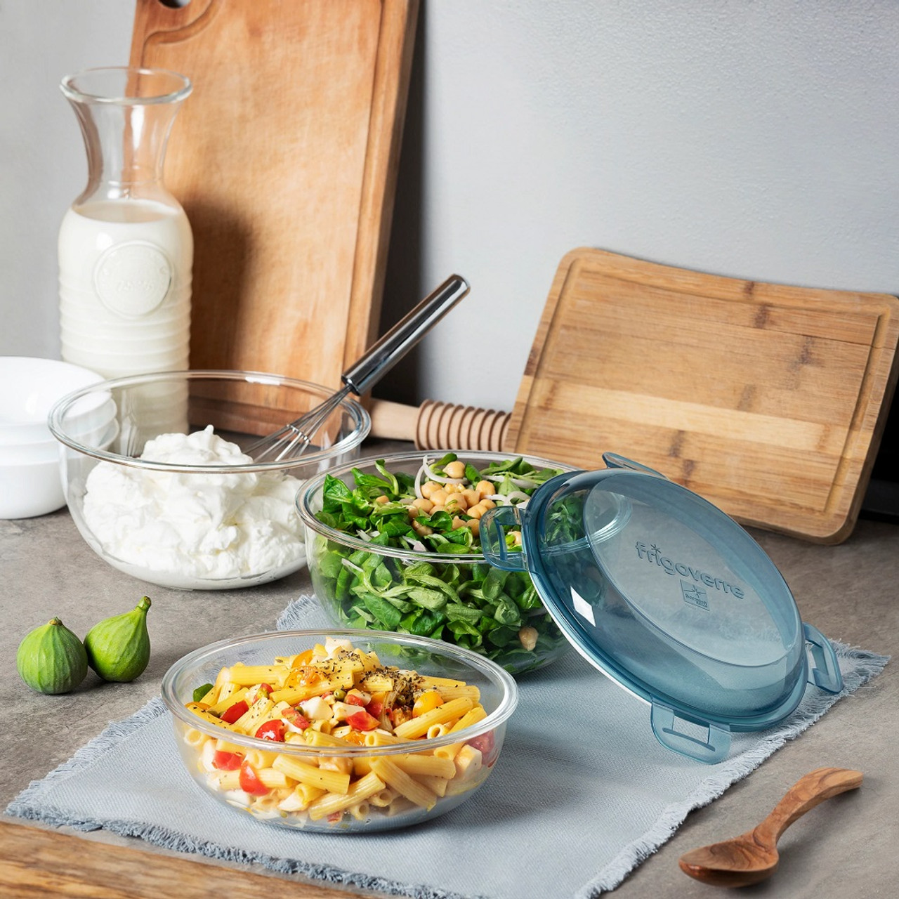  Tupperware Salad on the Go Set Lunch Keeper 6.25 Cup