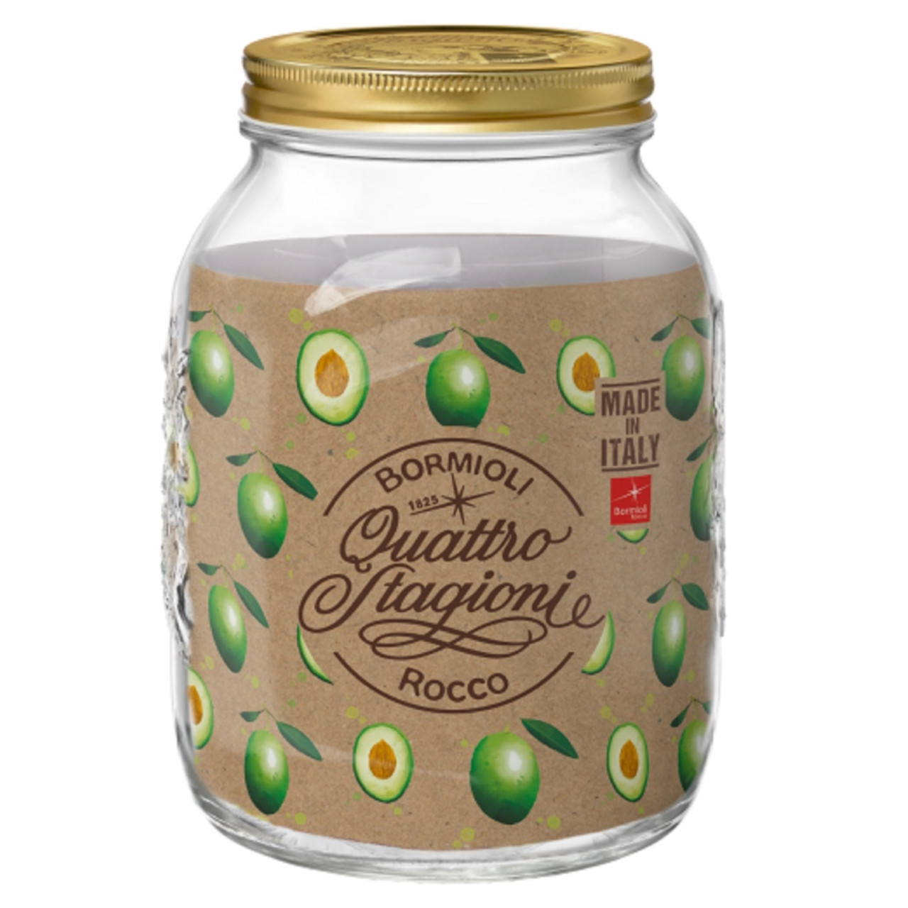 Bormioli Rocco Quattro Stagioni Maxi Collection - Jar - 3 Liter (101.25 oz.) (BR 357763MDD121990)