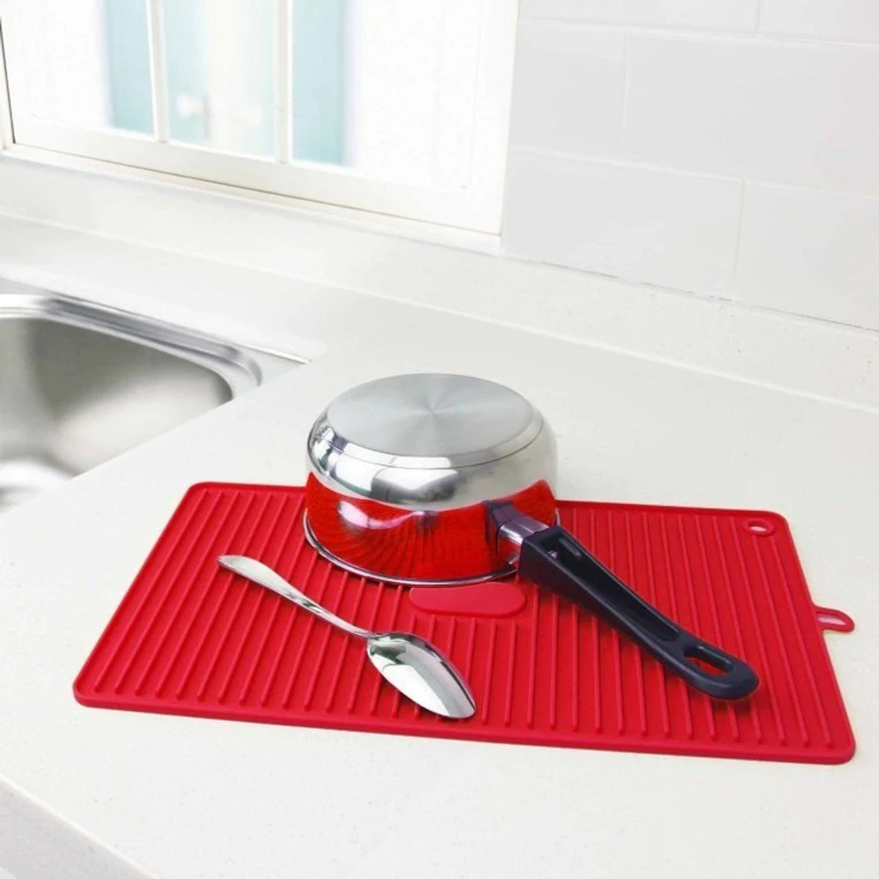 Better Houseware Roll-up Drying Mat/Trivet 