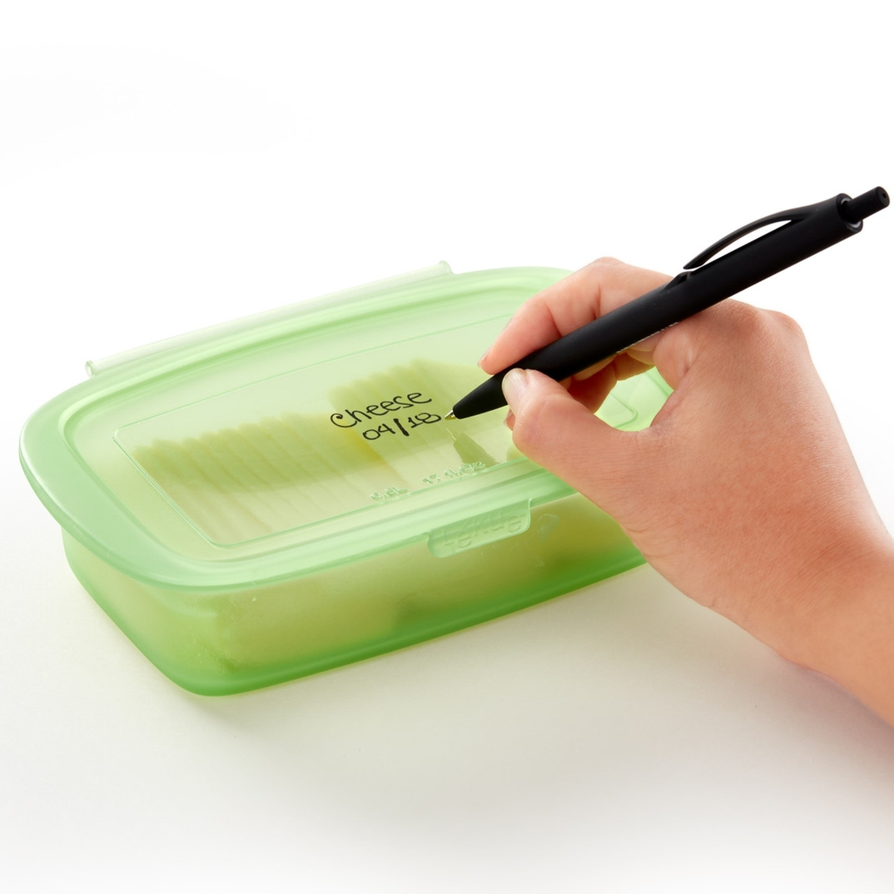 Write on the lid so you know what is inside! 