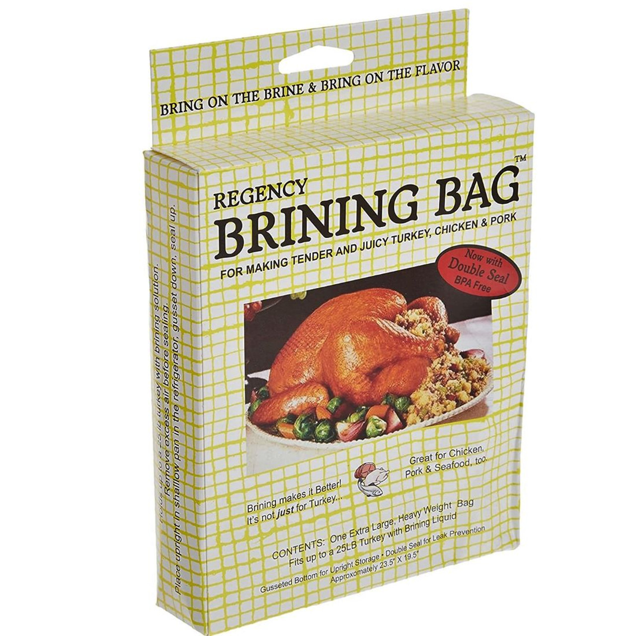 Turkey Bag, Turkey Brining Bag, Extra Large Brine Bag With Strings