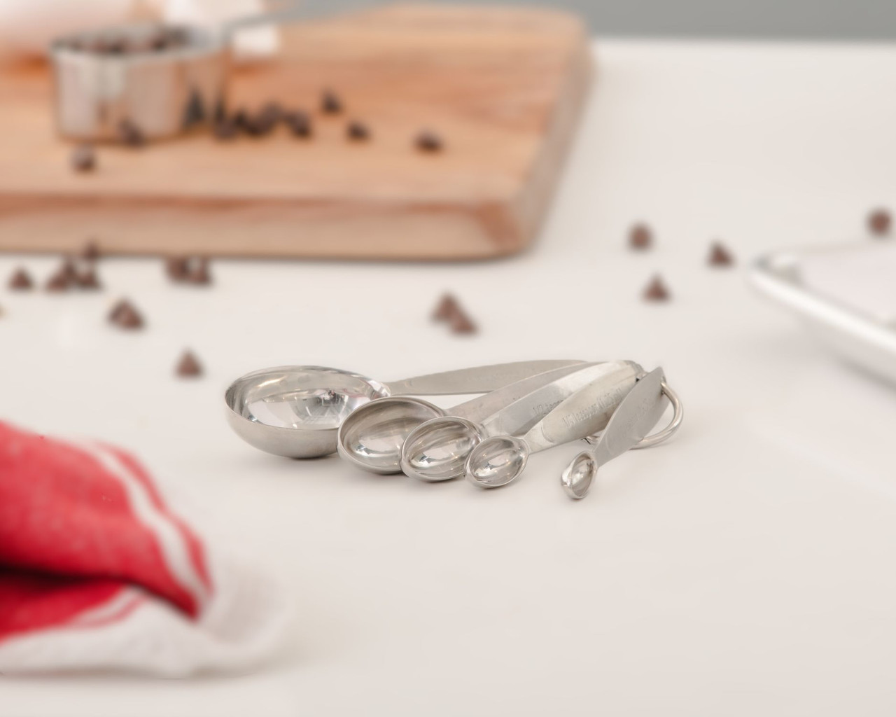 Cuisipro Baking Collection - Stainless Steel Measuring Cups and Spoons Set