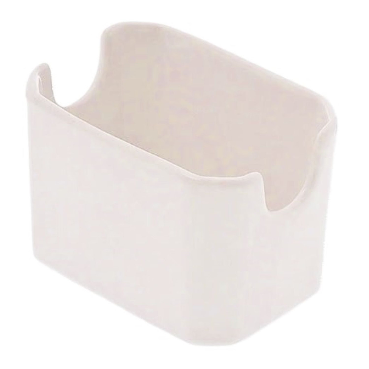 Browne Foodservice White Ceramic Sugar Packet Holder (BC 564001)