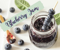 Simply Sweet Blueberry Jam