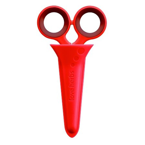 New Soda love herbs herb scissors - Red (NS LHV1RD6)