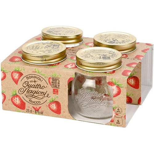  Quattro Stagioni Jar - .25L (8.5 oz) - Set of 4 (BR 357750CBA021990)