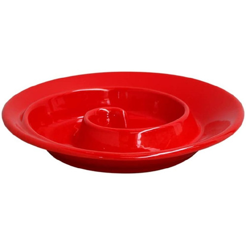 Casafina Cook & Host Collection - 8-Inch Spiral Appetizer Dish - Red (CF SD201-RED