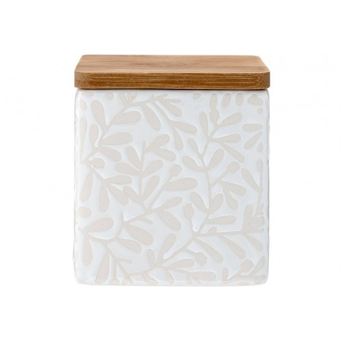 Ladelle Leaves Assorted Canister - Taupe (LD 61419)