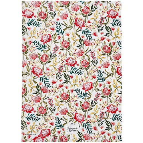 Ashdene Seasons in Bloom Collection - Summer Natives Tea Towel (AD 517257)