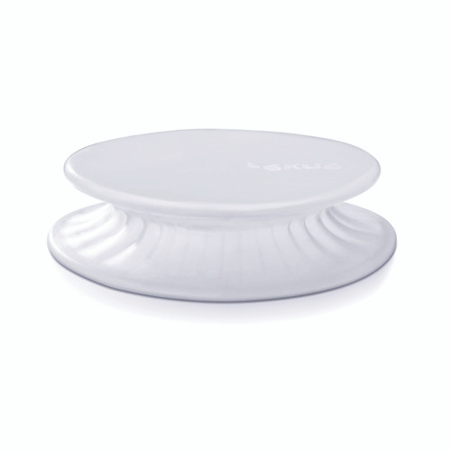  Lékué Reuse & Reduce Collection - Universal Multi-Purpose Silicone Reusable Flexible Lid - 20 cm (8 in.) to 24 cm (9.5 in.) - Clear (DL 3401420B04U017)