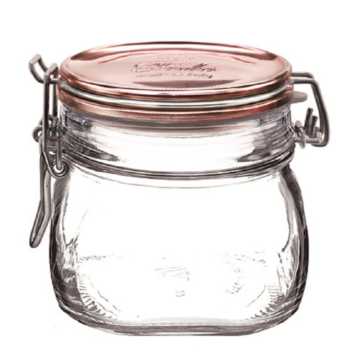 Bormioli Rocco Metallic Collection - Fido Jar - .5L (17 oz) - Copper (BR 149210M02321912)