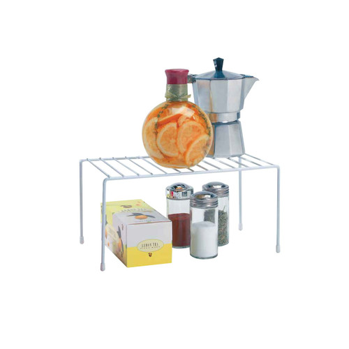 Better Houseware Storage Collection - Small White Storage Shelf (BH 185)
