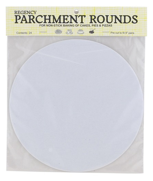 Regency Parchment Rounds™ - 9-inch - Set of 24 (RW1109)