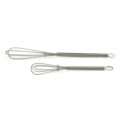 RSVP Endurance® Stainless Steel Collection - Mini Whisk Set - 5-inch & 7-inch (RSVP MWISK-2)