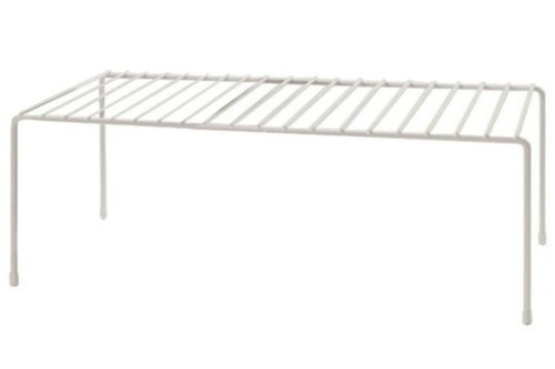 Better Houseware Storage Collection - Medium White Storage Shelf (BH 186)