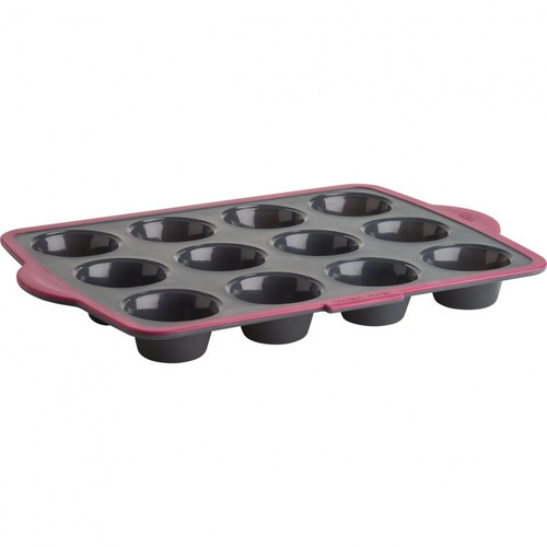 Trudeau Structure Silicone Pro Standard Muffin Pan, 12 Cavity