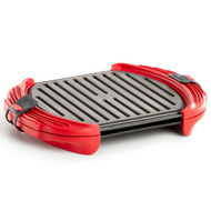 Lékué Microwave Grill XL - 3-4 Servings - Red (LK0220600R14M500)